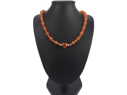 Karneol Halskette Damen Jewel Classic Design