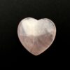 Rosenquarz Herz Edelstein