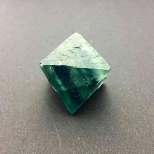 Blauer Fluorit Oktaeder aus China Edelstein