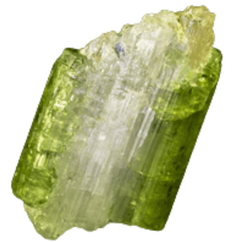 Turmalin grün Verdelith Rohkristall