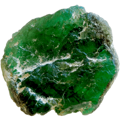 Wirkung Smaragd Rohstein