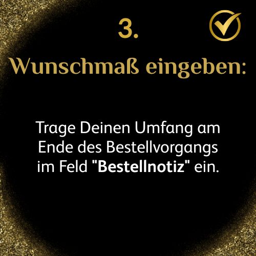 Dekobild Bestellanleitung Schritt 3 Wunschmaß in Bestellnotiz eingeben