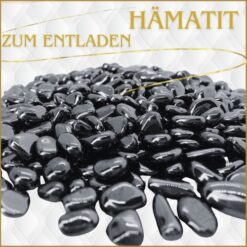 Hämatit Mini-Steinchen zum Entladen von Edelsteinschmuck