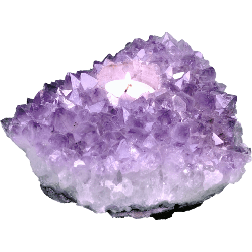 Amethyst Teelicht GemstoneEmpire