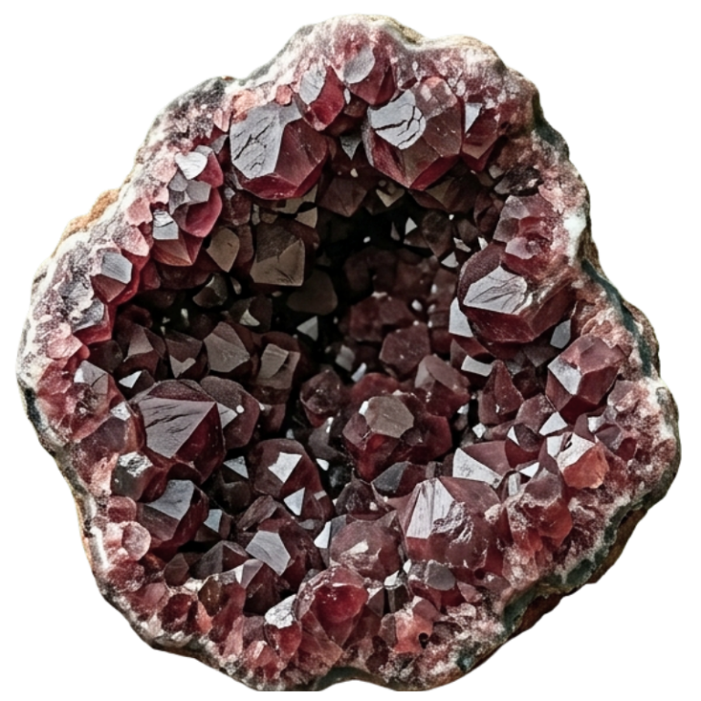 Granat Wirkung einer Granat Geode auf den Menschen