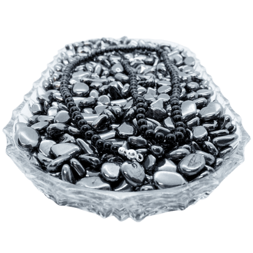 Onyx auf Hämatit GemstoneEmpire