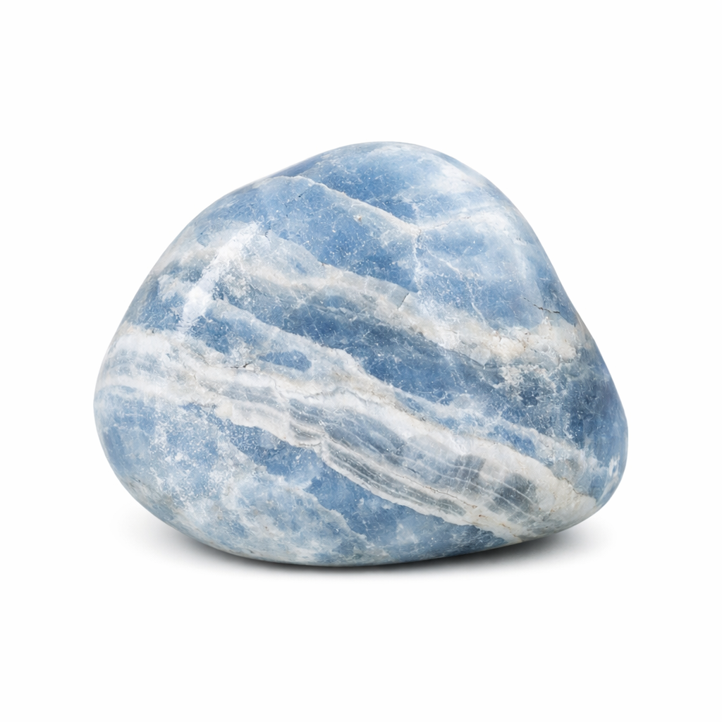 Wirkung Angelit Rohstein poliert