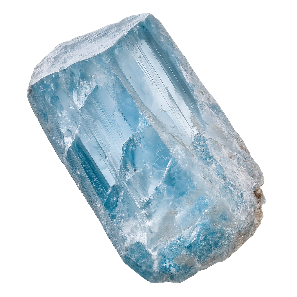 Wirkung Topas blau als Rohkristall