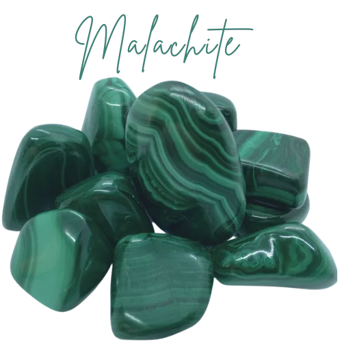 Malachit Trommelsteine GemstoneEmpire